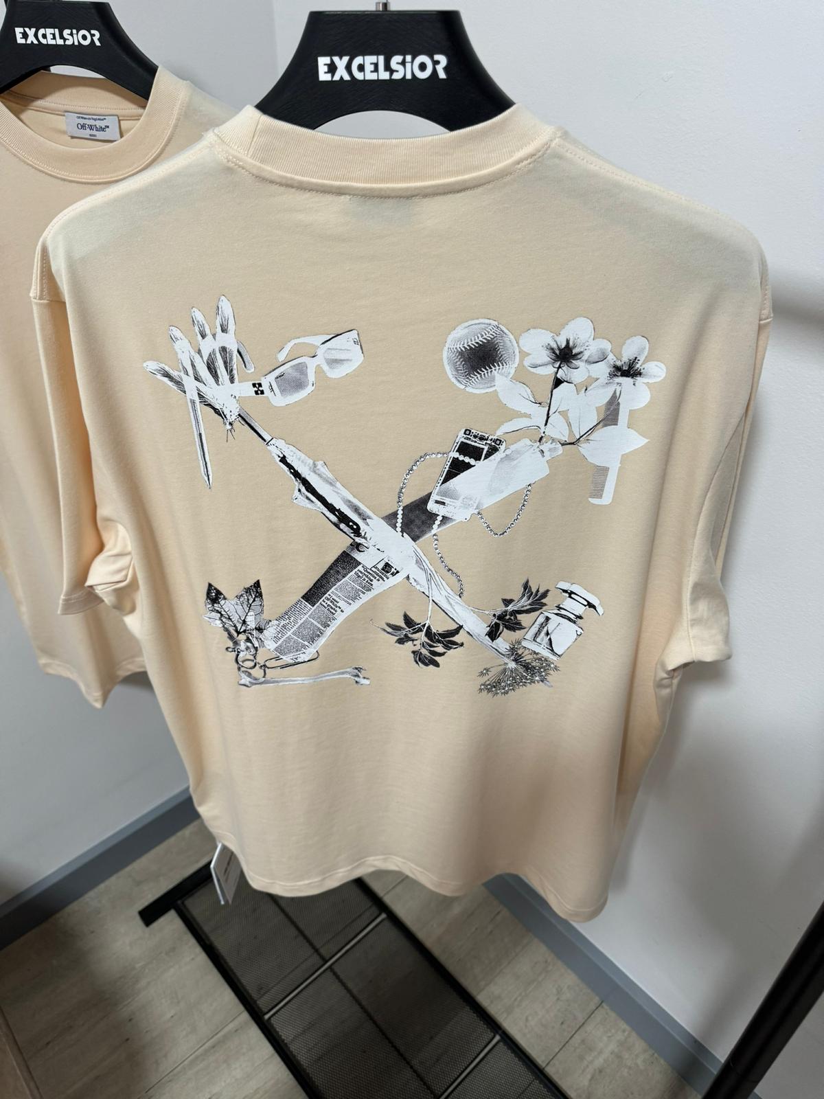 OFF WHITE CAMISETA
